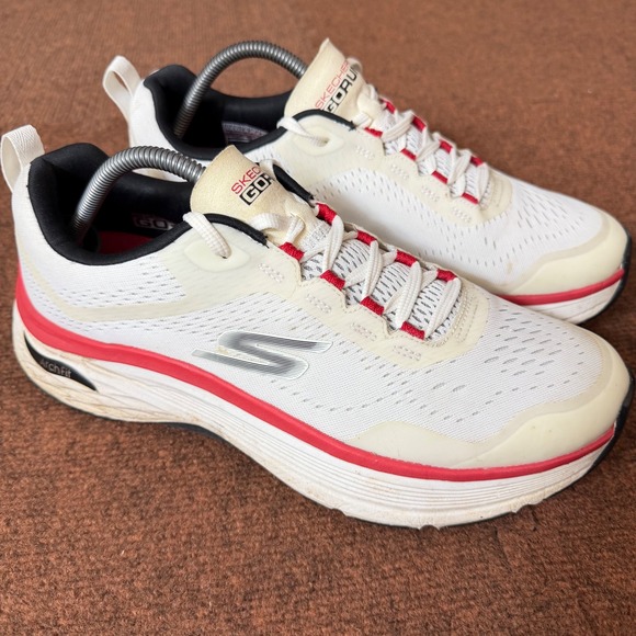 Skechers Other - Skechers GOrun Arch Fit White Running Shoes Goodyear Outsole Men 10.5 Sneaker B-